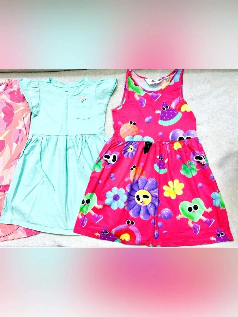 Cute Lot Girls Dresses Size 4T Years Gap,H&M Excellent Condition